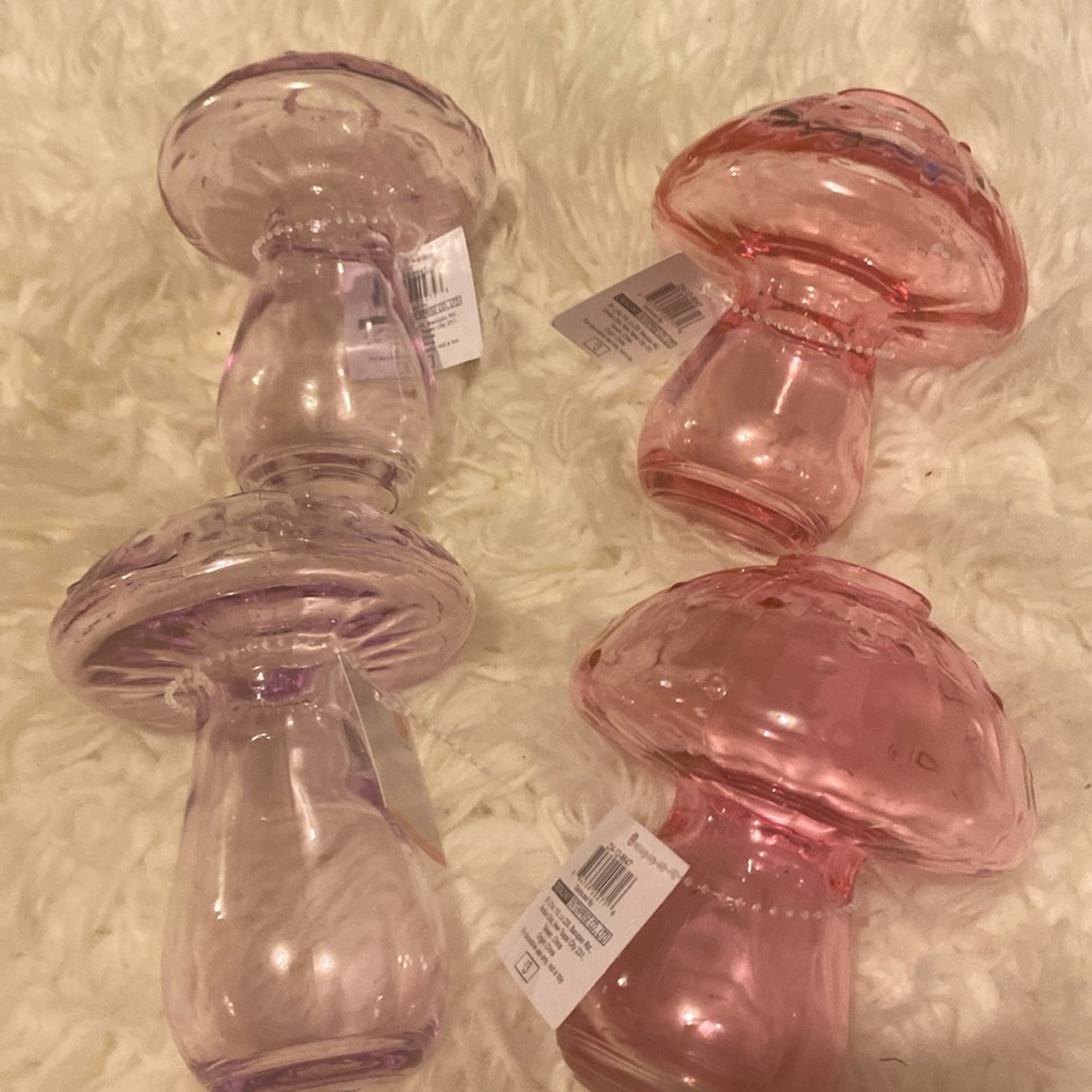 Target Bullseye Playground Mushroom Stem Vases Set of 4